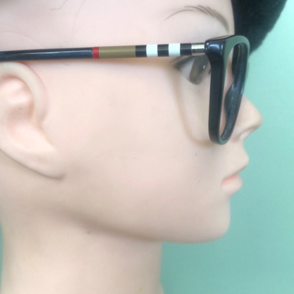 Burberry Square Plastic Frames Only Eyeglasses By… - image 2